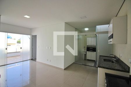 Sala/Cozinha de kitnet/studio para alugar com 1 quarto, 68m² em Jardim Fada, São Bernardo do Campo