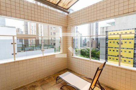 Apartamento à venda com 250m², 4 quartos e 4 vagas Apartamento à venda com 250m², 4 quartos e 4 vagasVaranda da Sala 2 na Cobertura