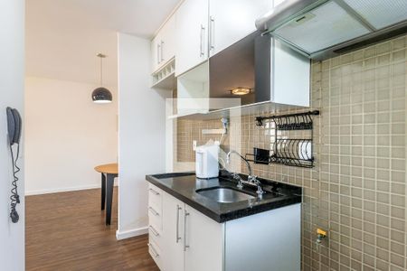 Apartamento à venda com 43m², 1 quarto e 1 vagaCozinha