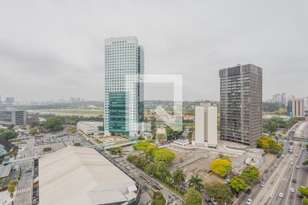 Vista da Sala de apartamento para alugar com 1 quarto, 25m² em Pinheiros, São Paulo