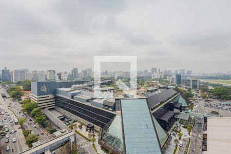 Vista da Sala de apartamento para alugar com 1 quarto, 25m² em Pinheiros, São Paulo