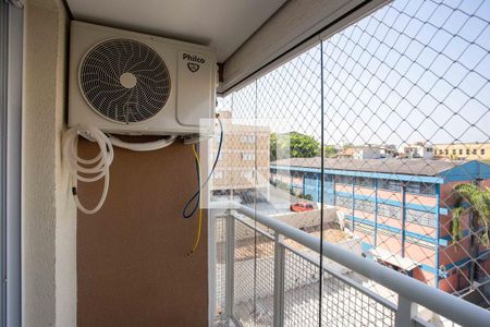 Varanda da Sala de apartamento à venda com 2 quartos, 50m² em Centro, Diadema