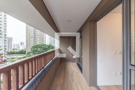 Apartamento para alugar com 34m², 1 quarto e sem vagaVaranda