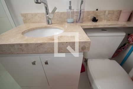 Casa de condomínio à venda com 64m², 2 quartos e 1 vagaBanheiro da Suite 2