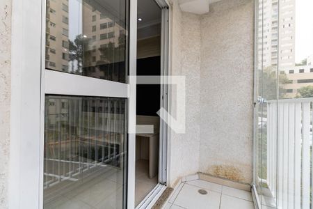 Varanda da Sala de apartamento para alugar com 3 quartos, 59m² em Taboão, São Paulo