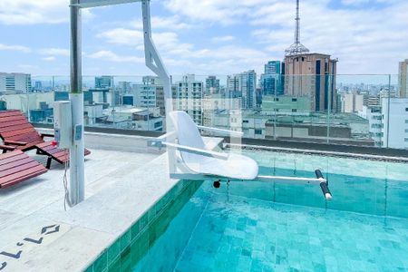 Studio à venda com 22m², 1 quarto e sem vaga Studio à venda com 22m², 1 quarto e sem vagaAcessibilidade