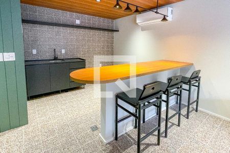 Studio à venda com 22m², 1 quarto e sem vaga Studio à venda com 22m², 1 quarto e sem vagaÁrea gourmet