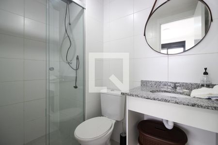 Studio à venda com 30m², 1 quarto e sem vaga Studio à venda com 30m², 1 quarto e sem vagaBanheiro da Suíte