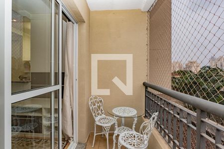 Varanda Sala de apartamento para alugar com 1 quarto, 37m² em Vila das Merces, São Paulo