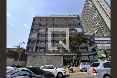 Studio para alugar com 27m², 1 quarto e sem vaga Studio para alugar com 27m², 1 quarto e sem vagaFachada do Prédio