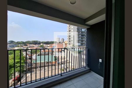 kitnet studio varanda de kitnet/studio para alugar com 1 quarto, 27m² em Vila Firmiano Pinto, São Paulo