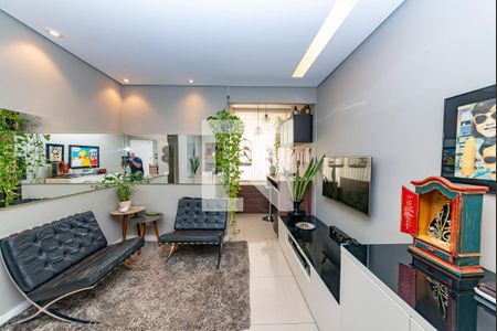 Sala de apartamento para alugar com 3 quartos, 85m² em Estoril, Belo Horizonte