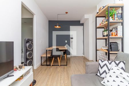 Sala de apartamento à venda com 1 quarto, 47m² em Alto da Lapa, São Paulo