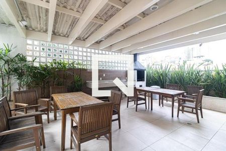 Apartamento à venda com 47m², 1 quarto e 1 vagaChurrasqueira