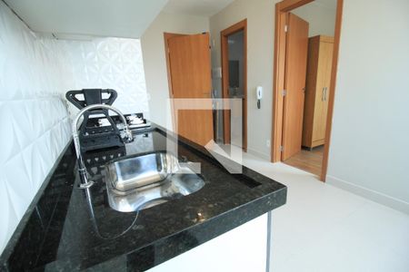 Sala/Cozinha de apartamento para alugar com 1 quarto, 24m² em Belenzinho, São Paulo