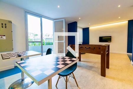 Apartamento para alugar com 41m², 2 quartos e sem vaga Apartamento para alugar com 41m², 2 quartos e sem vagaÁrea comum - Salão de Jogos