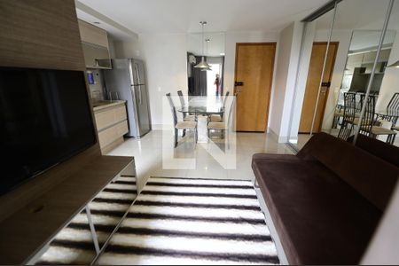 Sala de apartamento para alugar com 1 quarto, 40m² em Setor Central, Goiânia