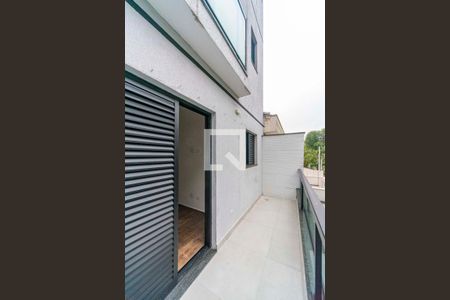 Varanda Suíte de apartamento para alugar com 2 quartos, 44m² em Campestre, Santo André