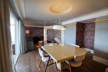 Sala de Jantar de apartamento à venda com 3 quartos, 109m² em Jardim Caravelas, São Paulo