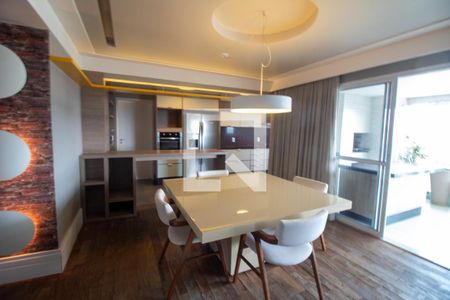Sala de Jantar de apartamento à venda com 3 quartos, 109m² em Jardim Caravelas, São Paulo