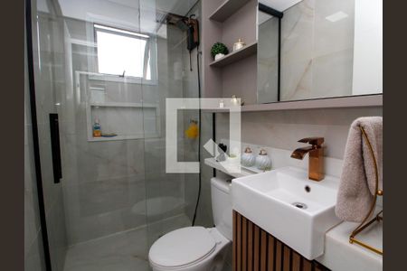 Apartamento à venda com 78m², 3 quartos e 2 vagasBanheiro