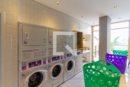 Apartamento para alugar com 30m², 1 quarto e sem vaga Apartamento para alugar com 30m², 1 quarto e sem vagaLavanderia