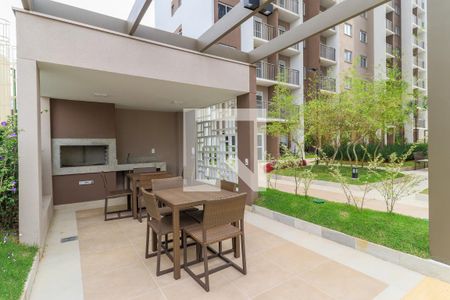 Apartamento à venda com 27m², 1 quarto e sem vaga Apartamento à venda com 27m², 1 quarto e sem vagaÁrea comum - Churrasqueira