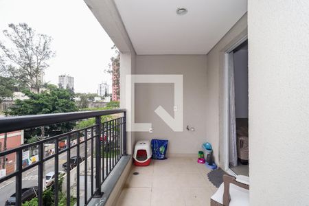 Varanda da Sala de apartamento para alugar com 3 quartos, 70m² em Vila Suzana, São Paulo