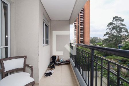 Varanda da Sala de apartamento para alugar com 3 quartos, 70m² em Vila Suzana, São Paulo