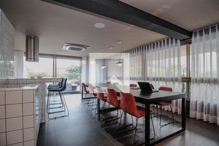 Studio à venda com 33m², 1 quarto e 1 vagaEspaço Gourmet