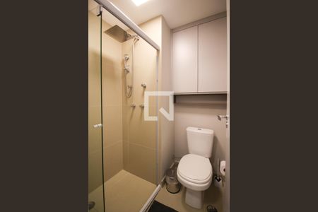 Banheiro de apartamento para alugar com 1 quarto, 31m² em Moema, São Paulo