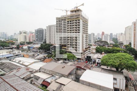 Vista Sala de apartamento para alugar com 1 quarto, 31m² em Moema, São Paulo