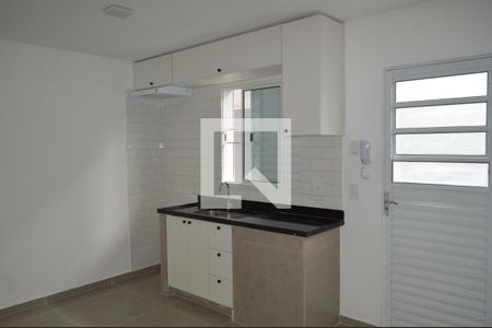Quarto e cozinha de kitnet/studio para alugar com 1 quarto, 35m² em Vila São José (ipiranga), São Paulo