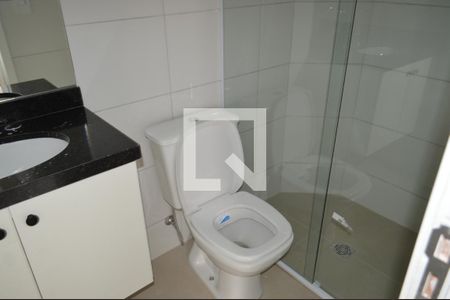 Banheiro de kitnet/studio para alugar com 1 quarto, 35m² em Vila São José (ipiranga), São Paulo