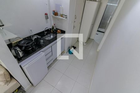 Studio à venda com 26m², 1 quarto e sem vagaCozinha 