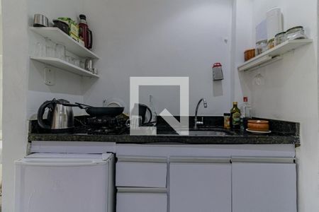 Studio à venda com 26m², 1 quarto e sem vagaCozinha 