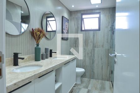 Apartamento à venda com 133m², 3 quartos e 3 vagasBanheiro da Suíte 3