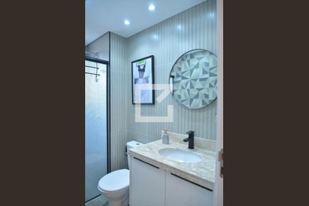 Apartamento à venda com 133m², 3 quartos e 3 vagasBanheiro da Suíte 1