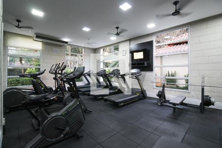 Apartamento para alugar com 111m², 2 quartos e 2 vagas Apartamento para alugar com 111m², 2 quartos e 2 vagasÁrea comum - Academia
