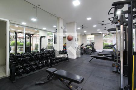 Apartamento para alugar com 111m², 2 quartos e 2 vagas Apartamento para alugar com 111m², 2 quartos e 2 vagasÁrea comum - Academia