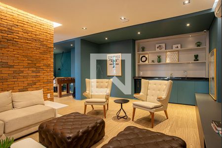 Apartamento à venda com 67m², 1 quarto e 1 vaga Apartamento à venda com 67m², 1 quarto e 1 vagaÁrea comum - Espaço TV