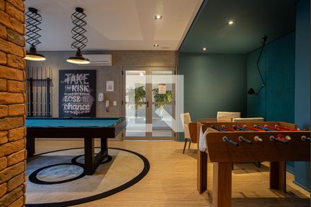 Apartamento à venda com 67m², 1 quarto e 1 vaga Apartamento à venda com 67m², 1 quarto e 1 vagaÁrea comum - Sala de Jogos