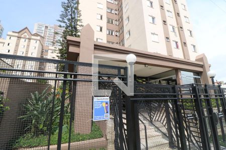 Apartamento à venda com 57m², 3 quartos e 1 vagaFachada e portaria/Plaquinha