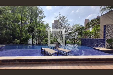 Apartamento para alugar com 60m², 1 quarto e 2 vagas Apartamento para alugar com 60m², 1 quarto e 2 vagasÁrea comum - Piscina