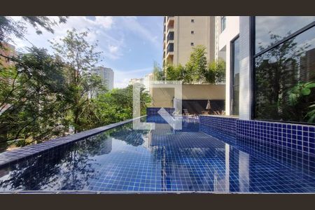 Apartamento para alugar com 60m², 1 quarto e 2 vagas Apartamento para alugar com 60m², 1 quarto e 2 vagasÁrea comum - Piscina