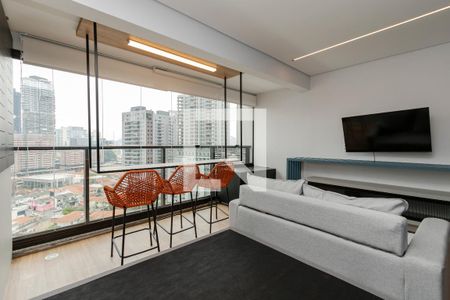 Studio de apartamento para alugar com 1 quarto, 27m² em Jardim das Acacias, São Paulo