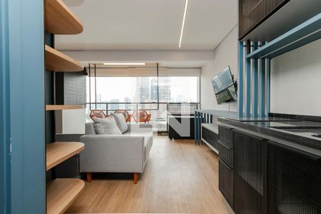 Studio de apartamento para alugar com 1 quarto, 27m² em Jardim das Acacias, São Paulo