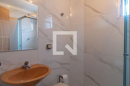 Banheiro de apartamento para alugar com 1 quarto, 56m² em Bela Vista, São Paulo