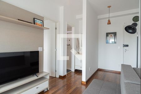 Sala de apartamento para alugar com 1 quarto, 40m² em Bela Vista, São Paulo