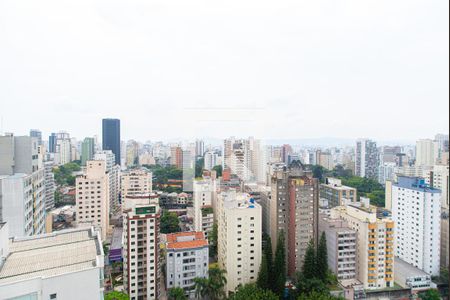 Vista da Varanda da Sala de apartamento para alugar com 1 quarto, 40m² em Bela Vista, São Paulo